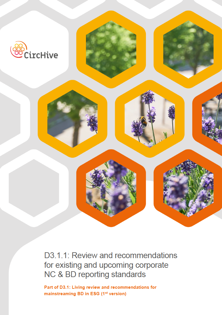 CircHive D3.1.1 report cover