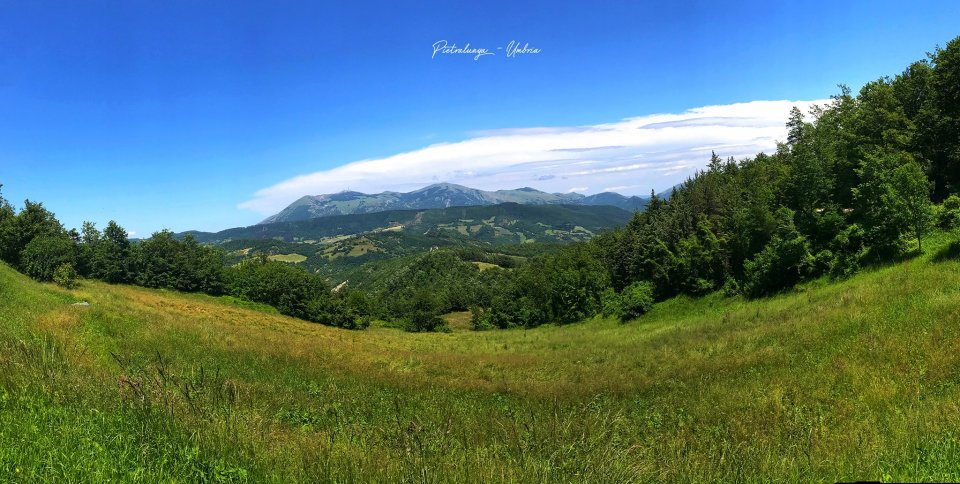 Natural landscape of Pietralunga, Umbria