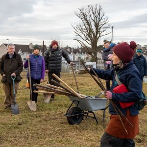 Castletroy tree planting February 2023