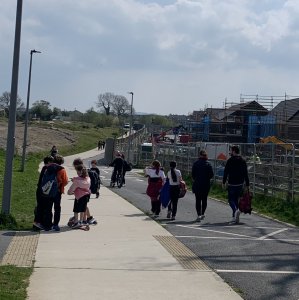 Castletroy Urban Greenway school communting