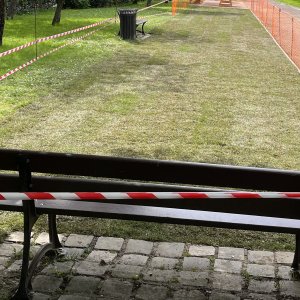 Square Blaise Pascal - increasing the greenspace - April 2023