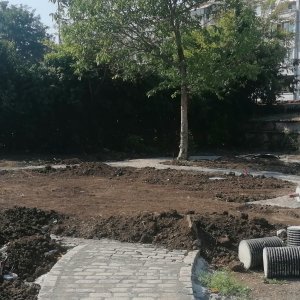 Park Gurko constructing accessible path