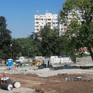 Park Gurko construction work August 23
