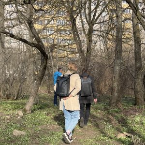 Vormsi Park, Tallinn, meeting with architects, April 2023