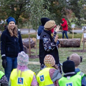 Community planting event, Umea, October 2023