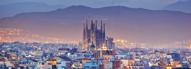 Barcelona skyline