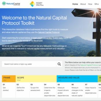 Natural Capital Protocol Toolkit