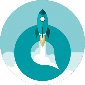 Oppla rocket launch graphic Oppla rocket launch graphic