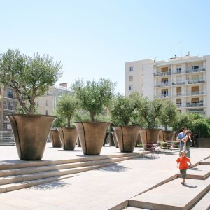 Marseilles public garden