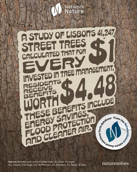 Nature-based solutions facts Nature Solves post