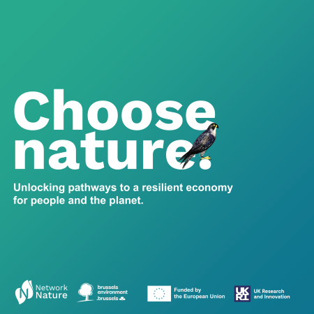 Choose Nature - graphic for NetworkNature Annual Event 2025