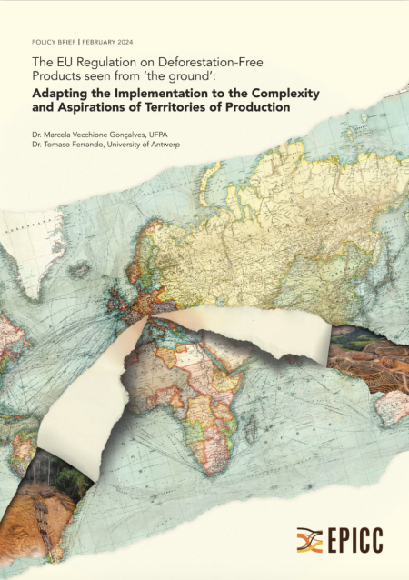  The EU Regulation on Deforestation Free-Products (EUDR) seen from the ground: Adapting the implementation to the complexities and aspirations of territories of production.