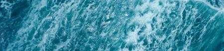 blue wavy water