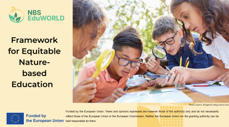 Framework for Equitable Nature-based Education - cover