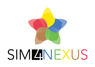 colourful pinwheel logo