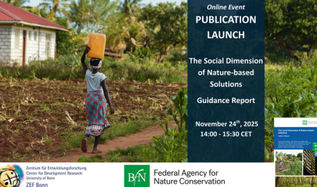 Launch of the Guidance Report "The Social Dimension of Nature-based Solutions