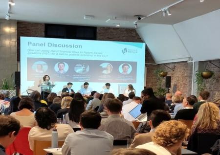 network nature conference - power point presentation with audience