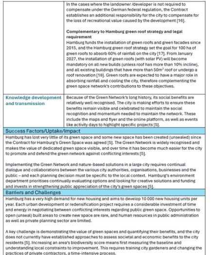 Success and challenges