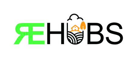 REHUBS logo - backwards "RE" 