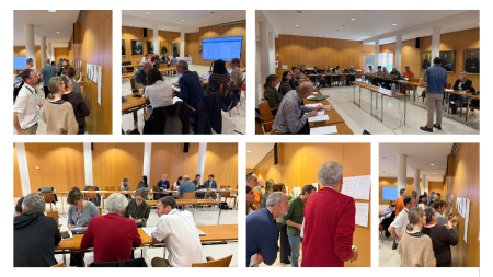 Images of stakeholders during the events.