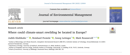 Screenshot of the title of the paper in the online journal.