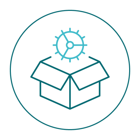 resource component cog coming out of box