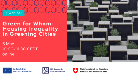 Webinar: Green for Whom? Housing Inequality in Greening Cities