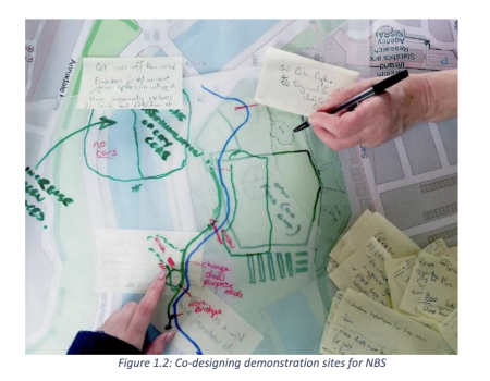 Figure 1.2: Co-designing demonstration sites for NBS