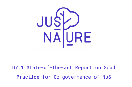 D7.1 State-of-the-art Report on Good Practice for Co-governance of NbS report cover