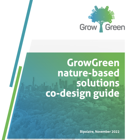 GrowGreen nature-based solutions  co-design guide cover