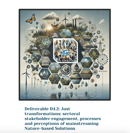 Mainstreaming aquatic restoration using Nature-based Solutions report cover 