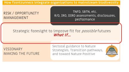 CircHive framework for analyzing how frontrunners integrate organizations to mainstream biodiversity