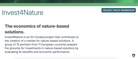 invest4nature request to join button