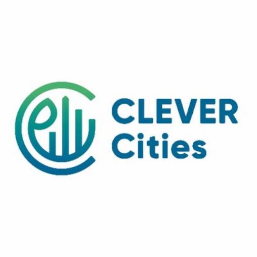 CLEVER Cities logo text