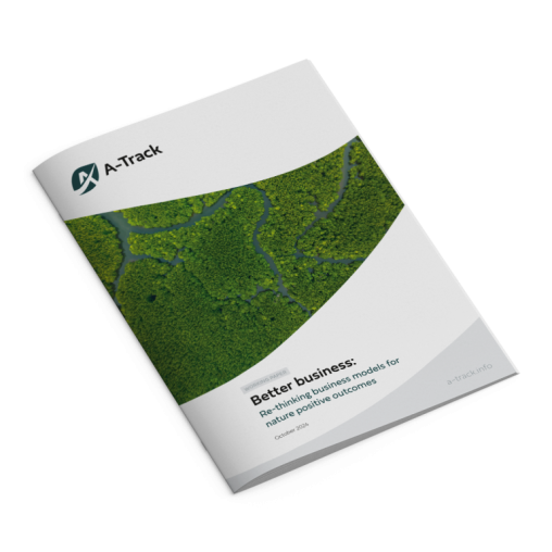 Report cover - Better business: Re-thinking business models for nature positive outcomes