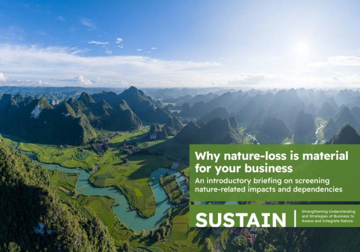 Why nature-loss is material for your business cover