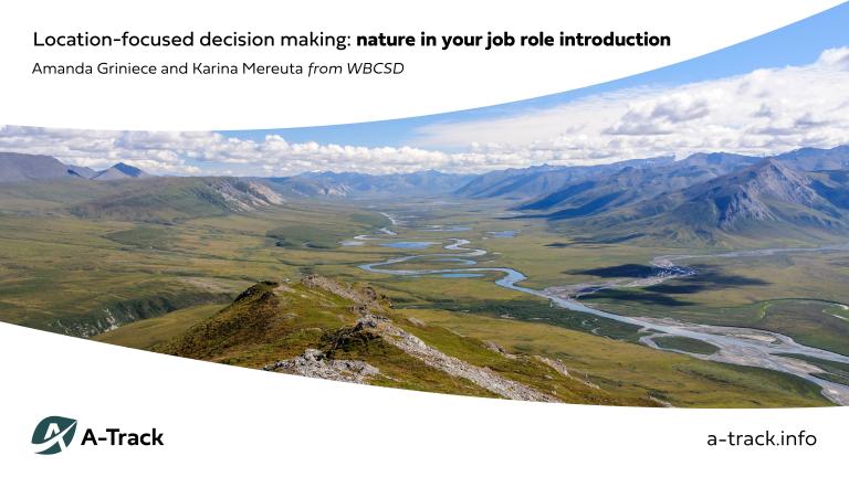 Embed Nature: Location focused decision-making in your job role introduction