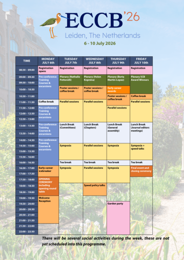 ECCB 2026 programme