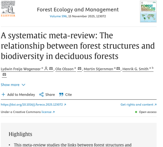 Screenshot of the title of the paper in the online journal.