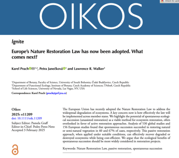 Europe’s Nature Restoration Law has now been adopted. What comes next?