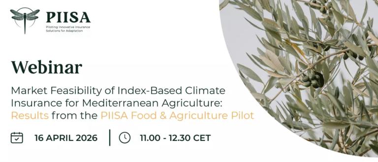 Olive tree and webinar title with white background