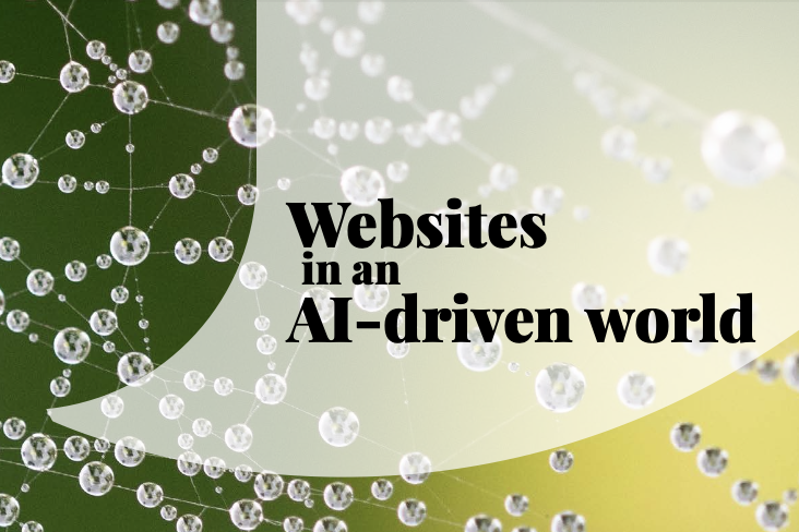 websites in AI driven world cover report
