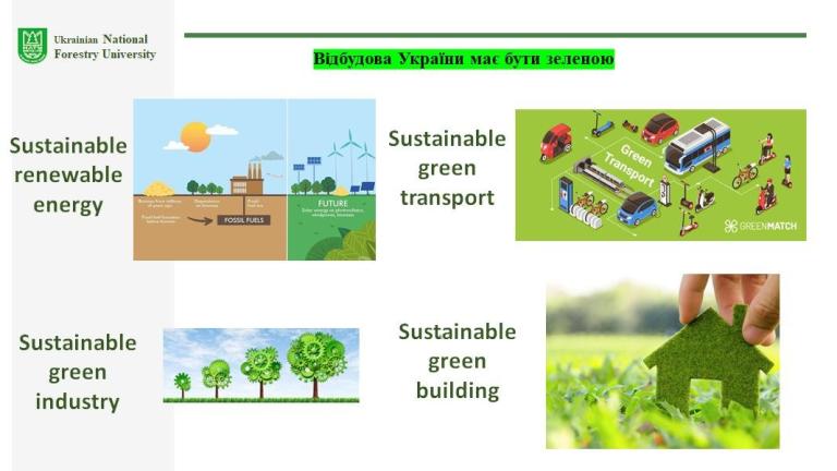 Green reconstruction of Ukraine