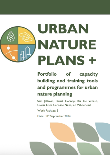 Portfolio of capacity building and training tools and programmes for urban nature planning