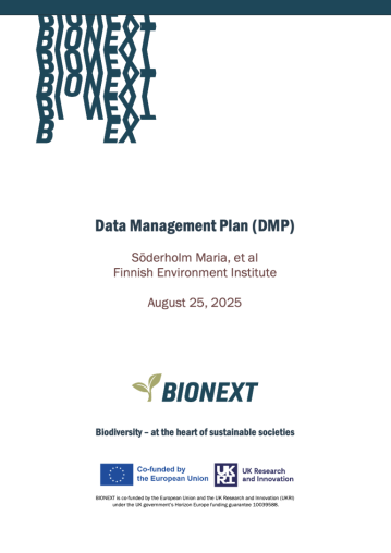 Data Management Plan (DMP)