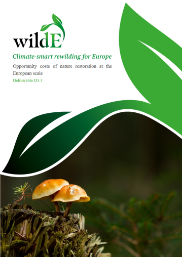 wildE deliverable 3.3 report cover.