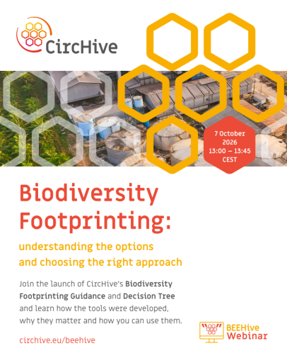 Biodiversity footprinting webinar flyer