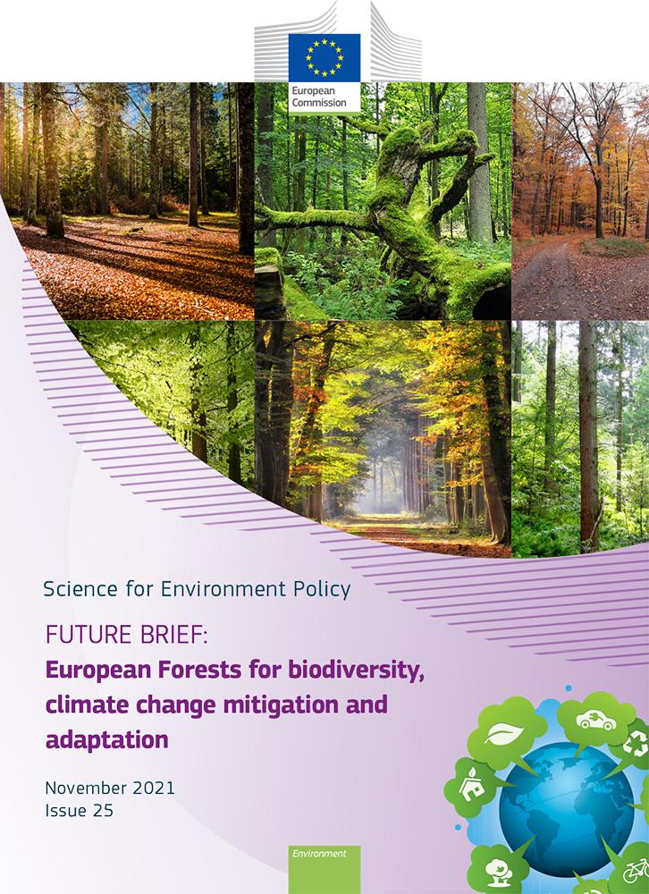 european forests for biodiversity climate change mitigation and adaptation